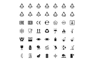 200 Label Symbols | Pre-Designed Photoshop Graphics ~ Creative Market