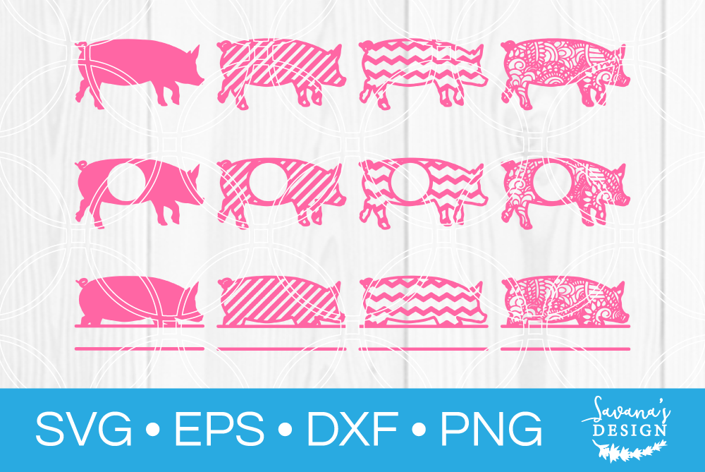 Download Pig Svg Bundle Monogram Svg Pre Designed Photoshop Graphics Creative Market