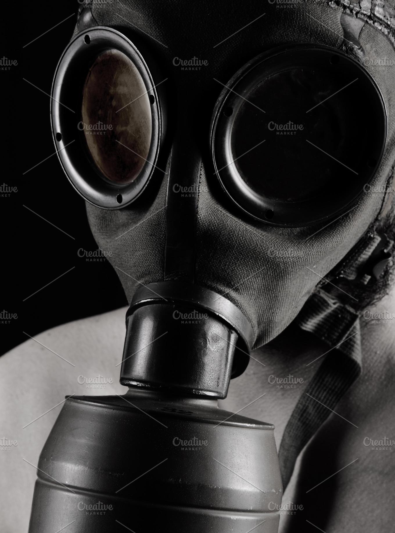 Download Gas mask | High-Quality People Images ~ Creative Market