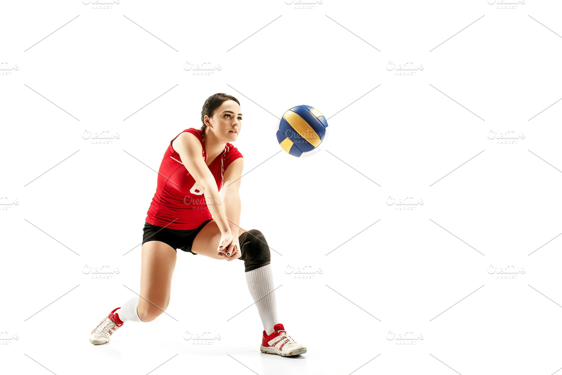 Female professional volleyball containing volleyball, athlete, and ...