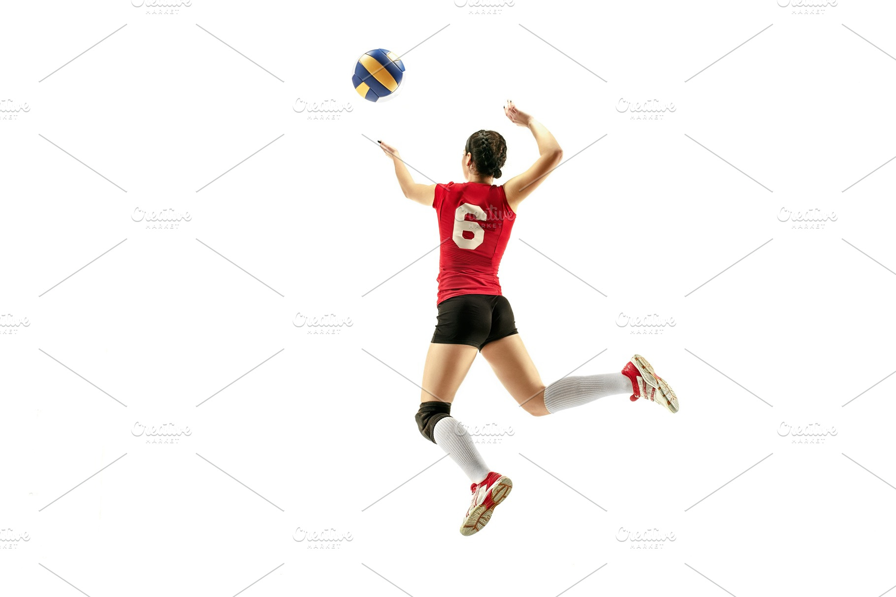 Female professional volleyball featuring volleyball, athlete, and ...