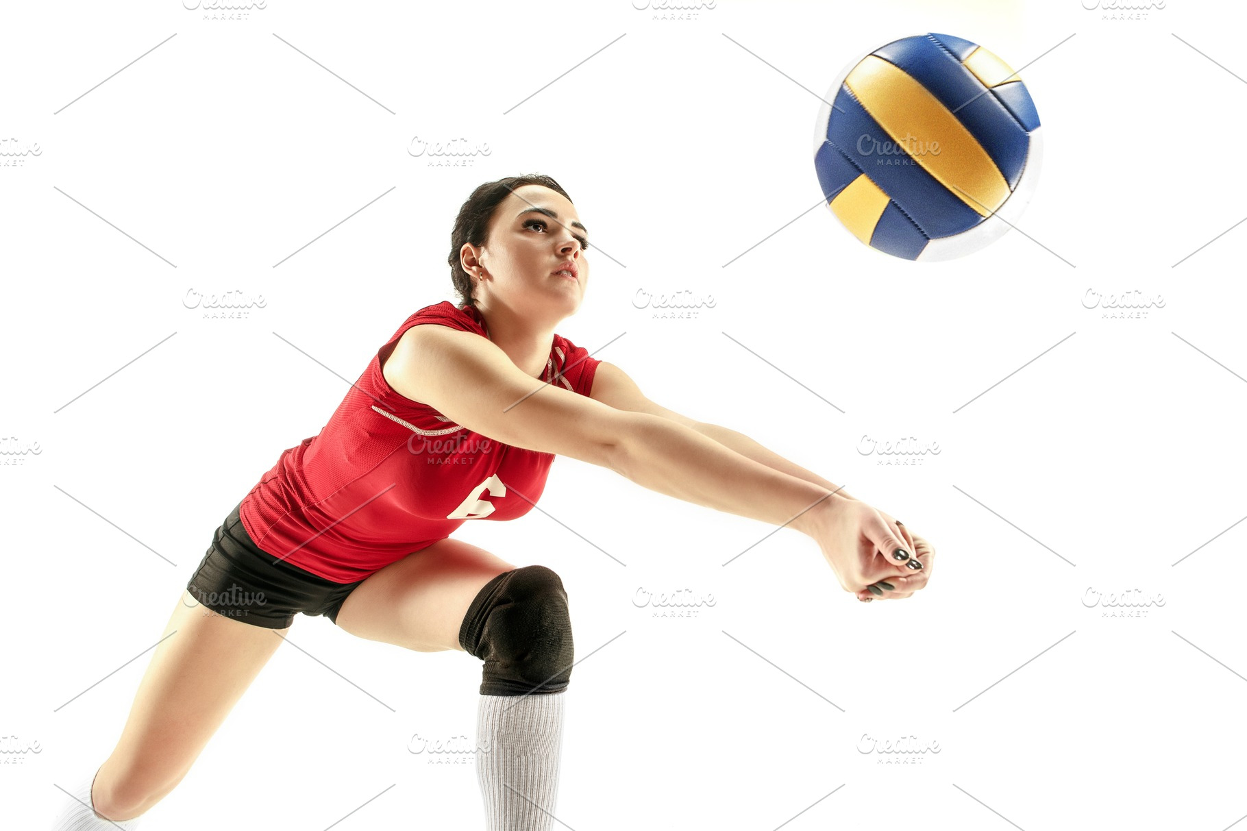 Female professional volleyball containing volleyball, athlete, and ...