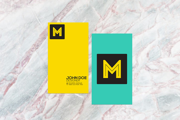 Download Animated Business Card Mockups | Creative Photoshop Templates ~ Creative Market