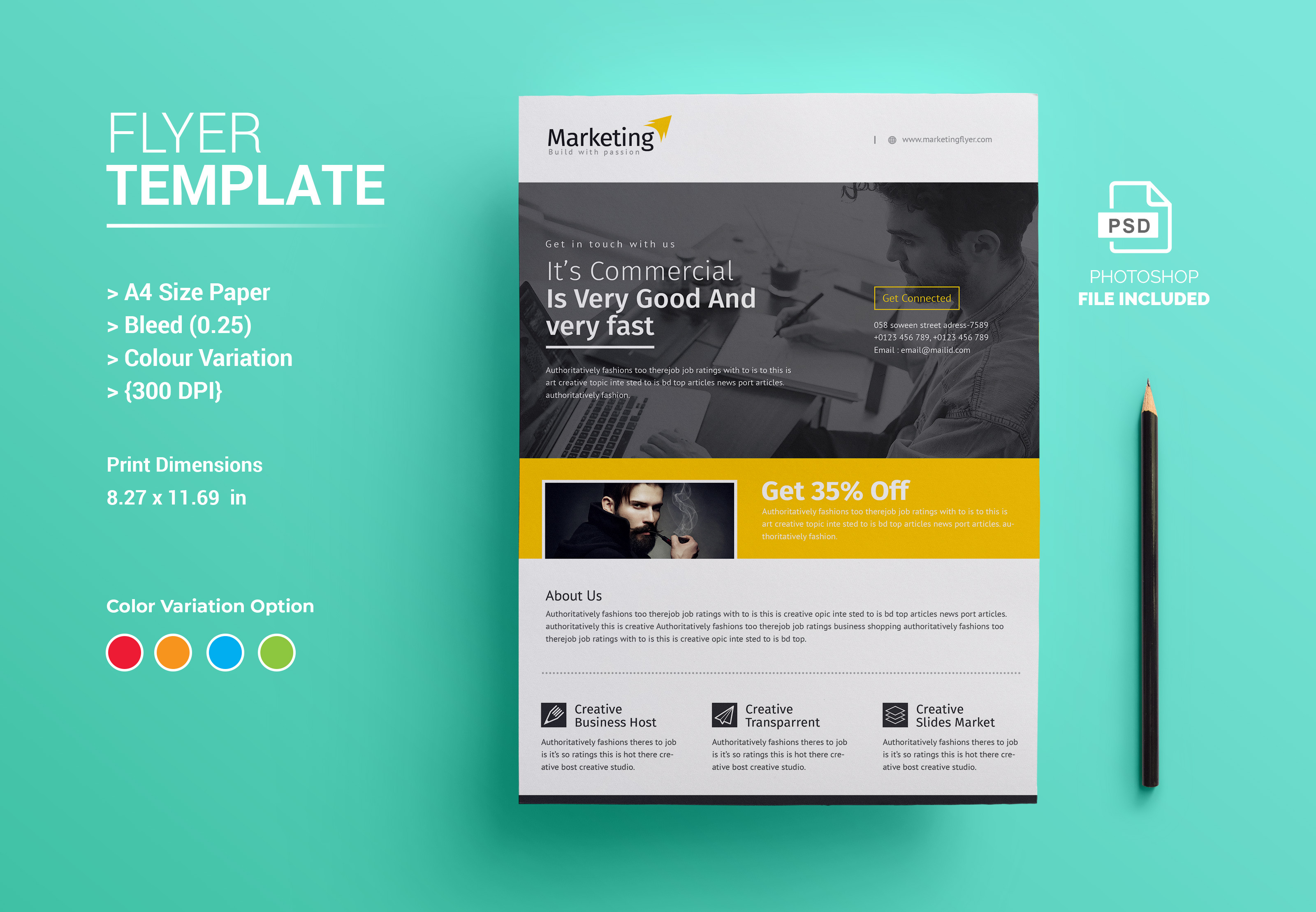 Corporate Flyer | Flyer Templates ~ Creative Market