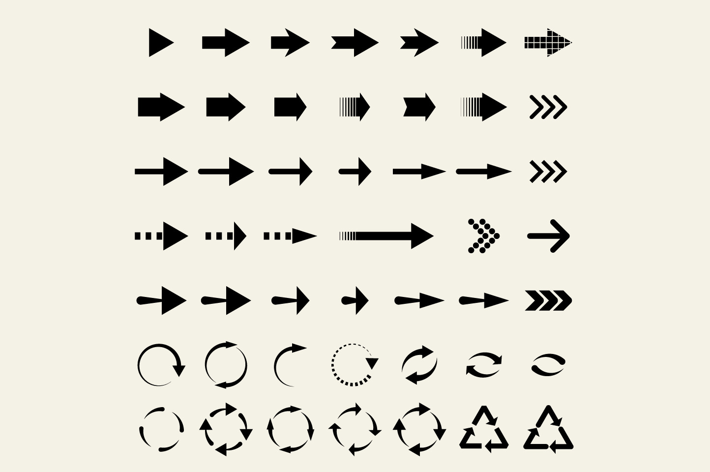 arrow symbols download for illustrator