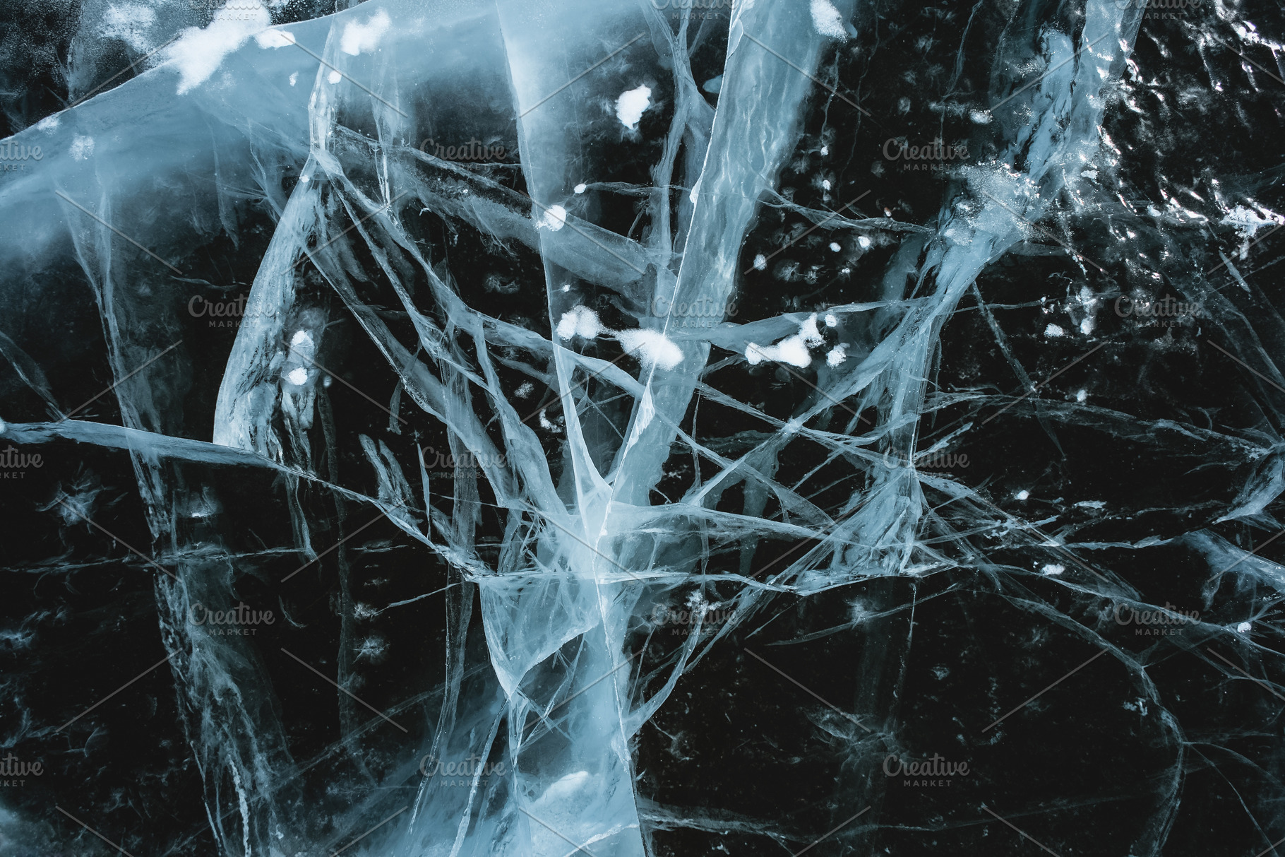 Spooky frozen water | Abstract Stock Photos ~ Creative Market