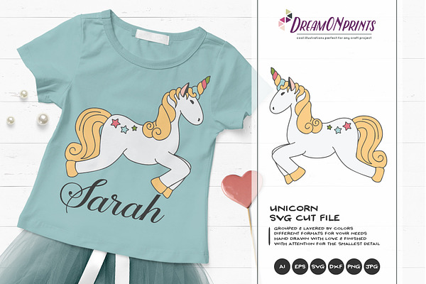 Download Unicorn Svg Crown Svg Princess Pre Designed Photoshop Graphics Creative Market 3D SVG Files Ideas | SVG, Paper Crafts, SVG File