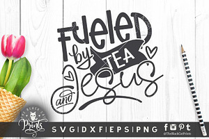 Download Raised On Sweet Tea And Jesus Svg Pre Designed Vector Graphics Creative Market