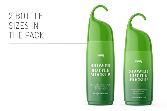 Download Shower Gel Bottle Mockup Creative Photoshop Templates Creative Market