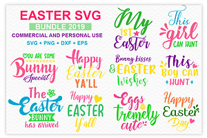 Download Easter Svg Tshirt Design Bundle Pre Designed Illustrator Graphics Creative Market 3D SVG Files Ideas | SVG, Paper Crafts, SVG File