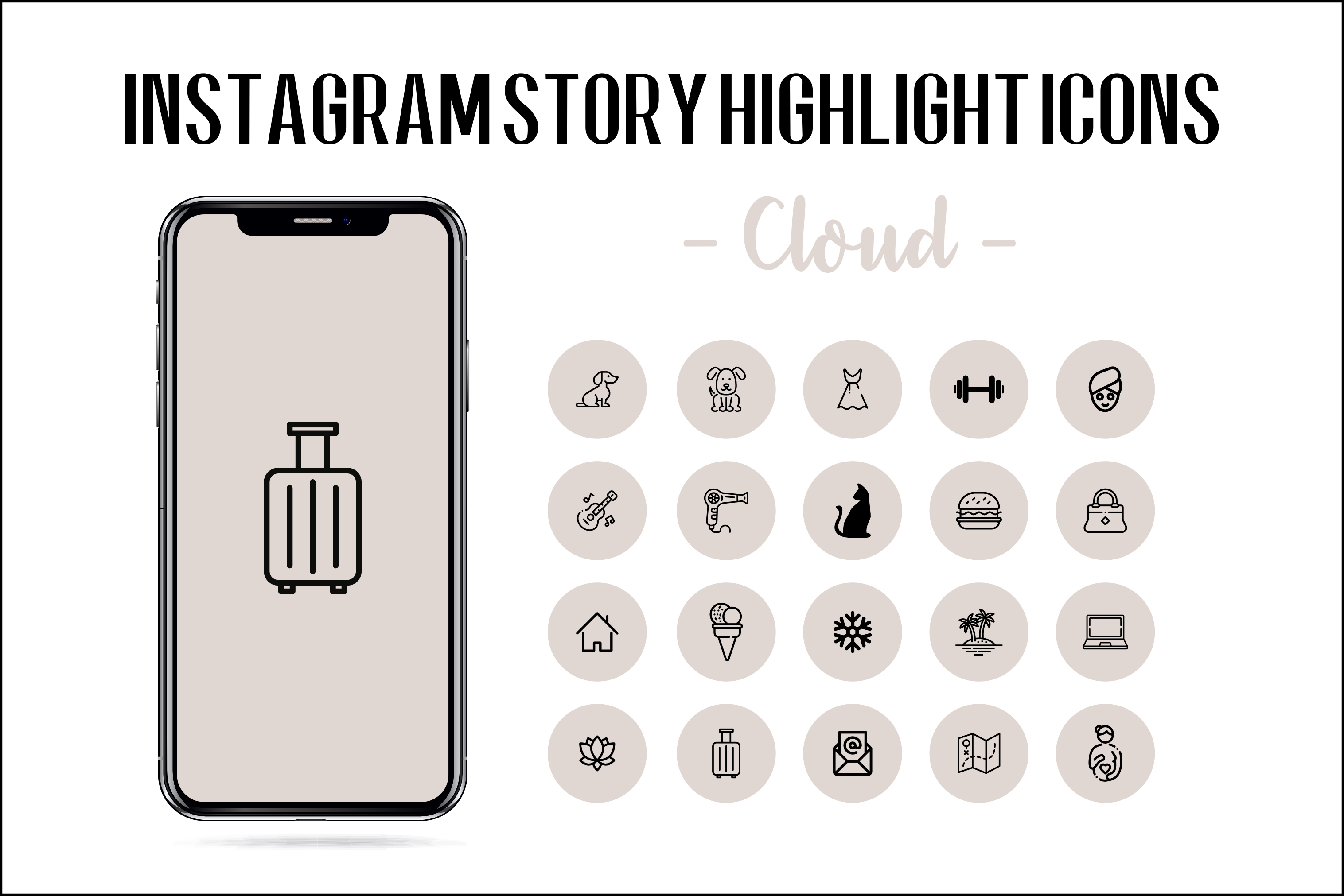 Instagram Story Highlight Icon | Icons ~ Creative Market