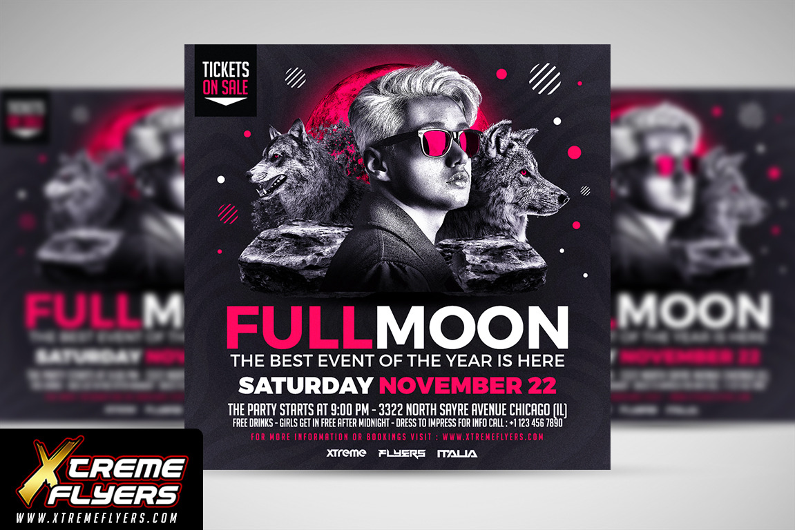 Dj Event Flyer Creative Photoshop Templates Creative Market