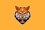 Tiger Head Mascot Logo for Esport. Tiger T-shirt Design 25727928