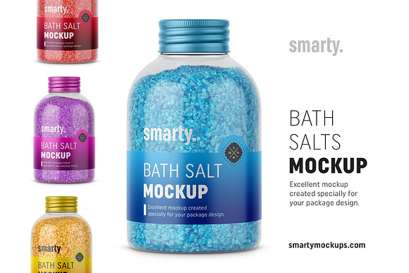 Download Bath Salts Mockup Creative Photoshop Templates Creative Market