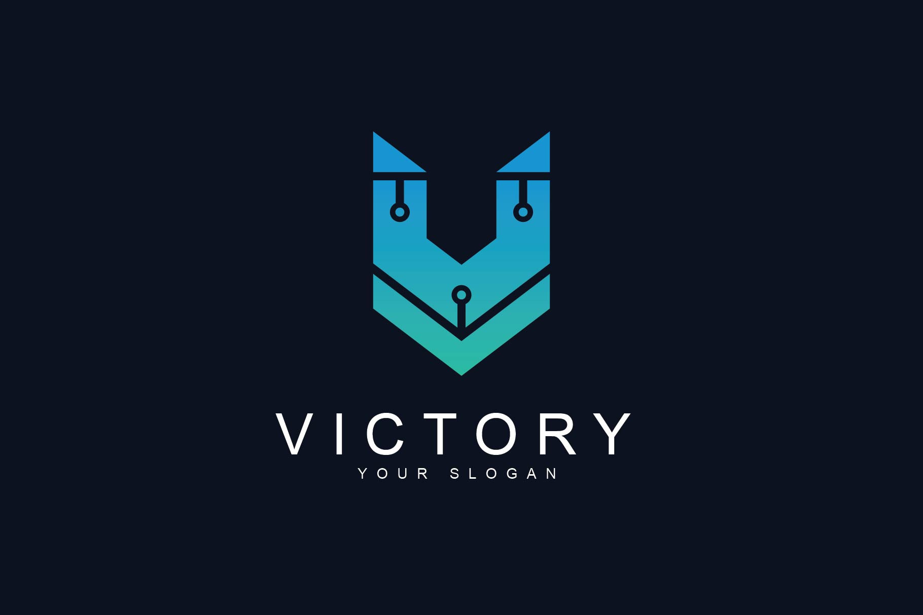 Modern V Logo Creative Illustrator Templates Creative Market