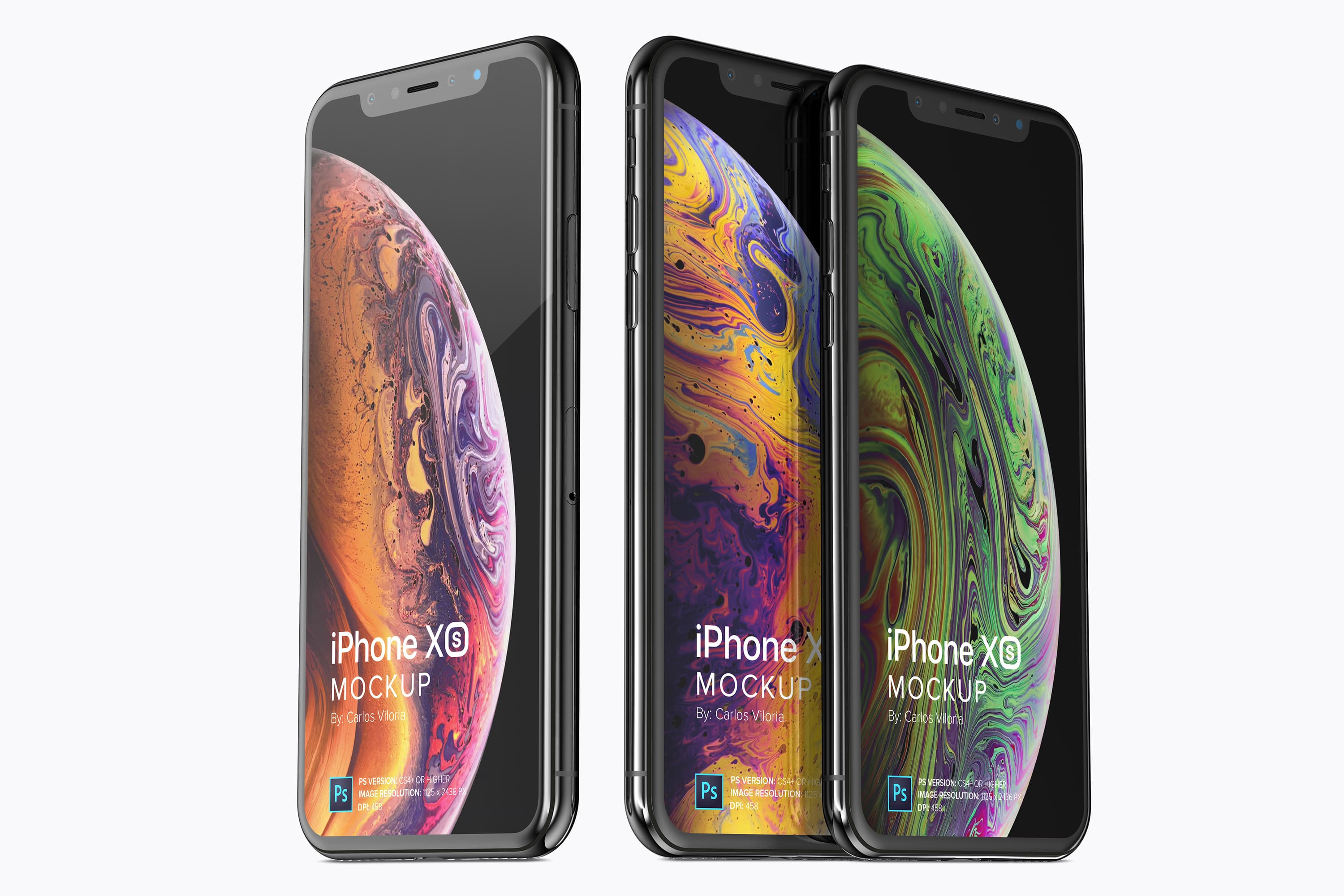 Iphone Xs Mockup 05 Creative Photoshop Templates Creative Market