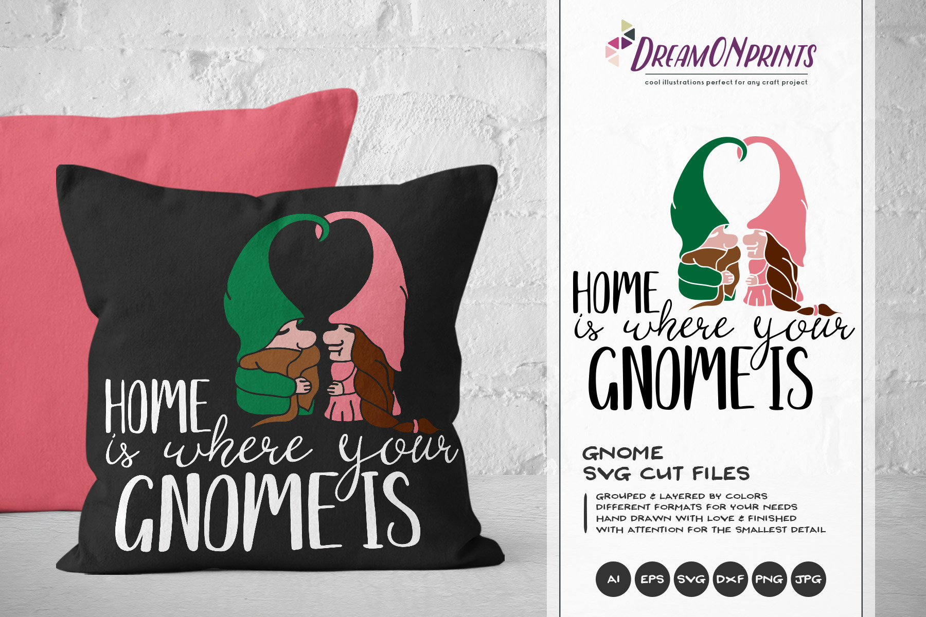 Download Gnomes Svg Vector Pre Designed Photoshop Graphics Creative Market PSD Mockup Templates