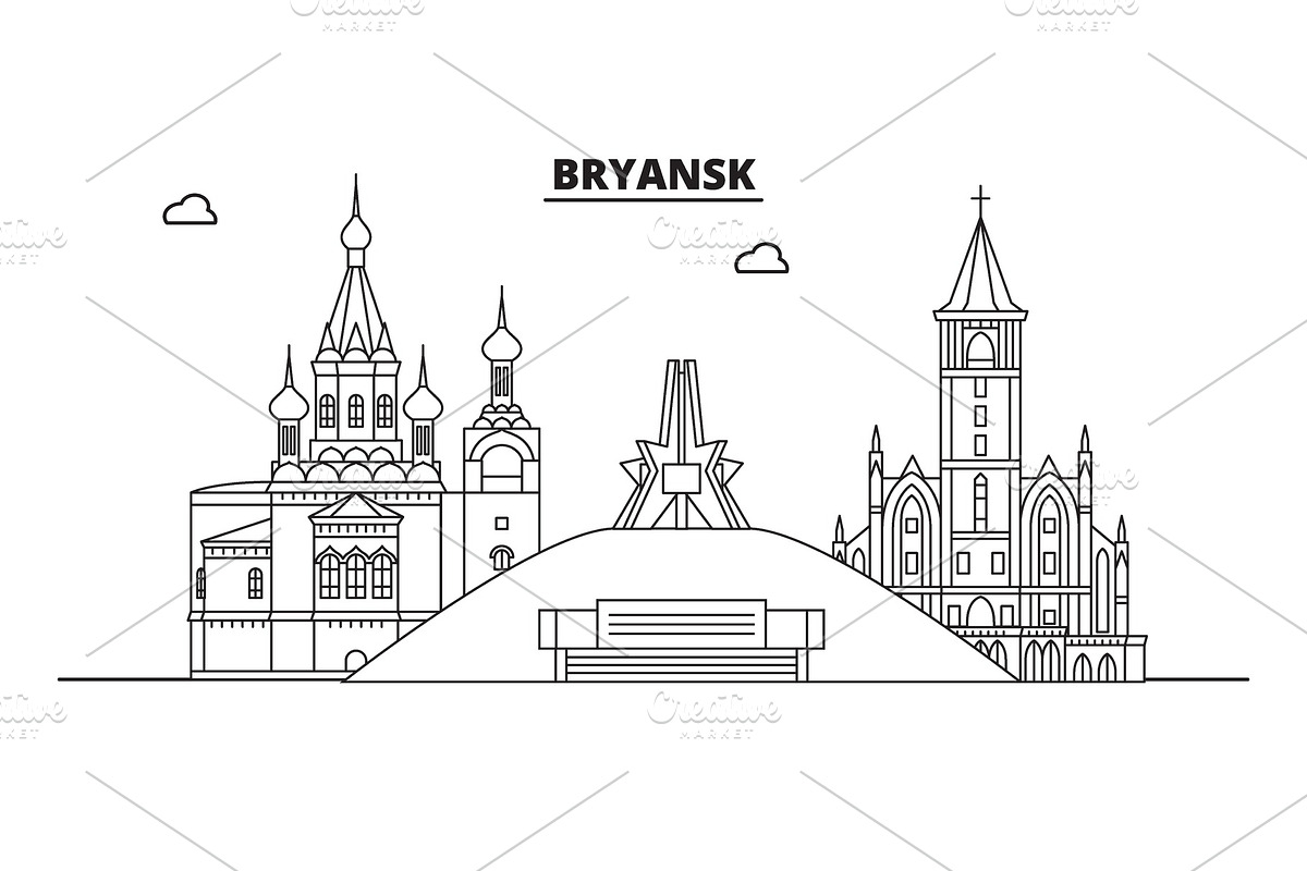 Культурные достопримечательности брянска рисунок