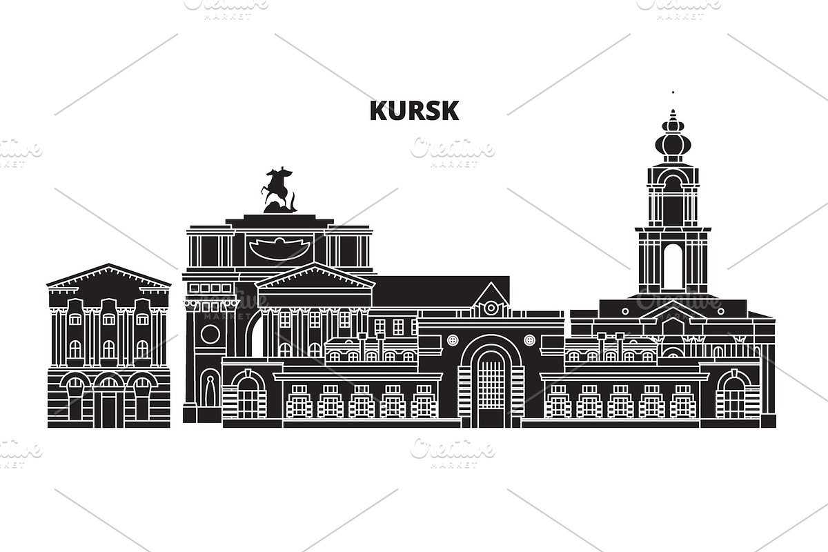 Достопримечательности курска рисунки