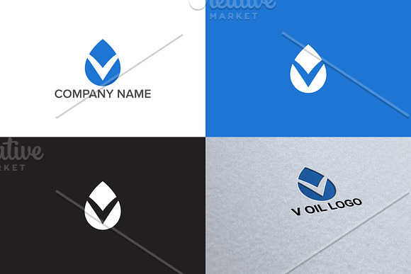 Letter V Logo Design Creative Illustrator Templates Creative Market