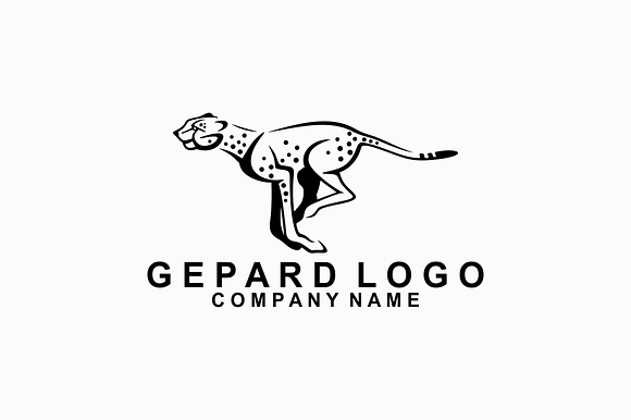 Gepard Logo Creative Illustrator Templates Creative Market