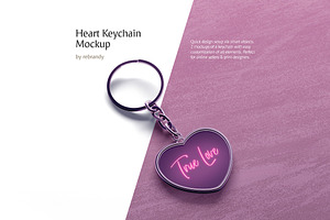 Download Round Key Chain Mockup Set | Creative Photoshop Templates ...