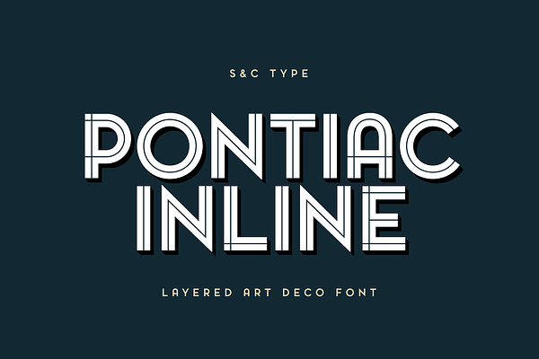 Download Pontiac Font Collection Full Set Stunning Sans Serif Fonts Creative Market