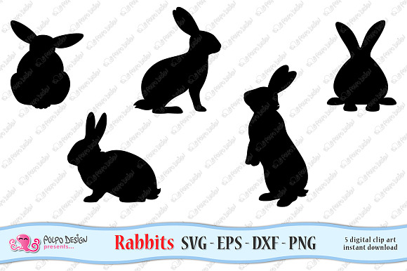 SVG File Angry Rabbit, Bunny, Illustration, Jpg, Png, Pdf, Ai, Svg, Digital  Download 