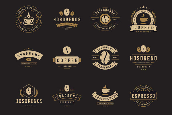 Cozy Coffee - Letter C Logo | Creative Illustrator Templates ~ Creative ...