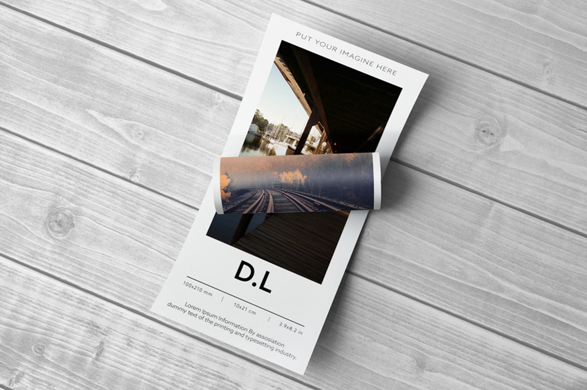 Download DL Flyer Mockups V.1 | Creative Photoshop Templates ~ Creative Market