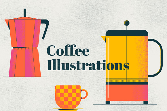 Coffee Illustrations Pre Designed Vector Graphics Creative Market