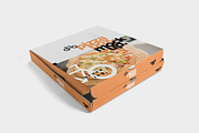 Download 5 Pizza Box Mockups Creative Photoshop Templates Creative Market PSD Mockup Templates