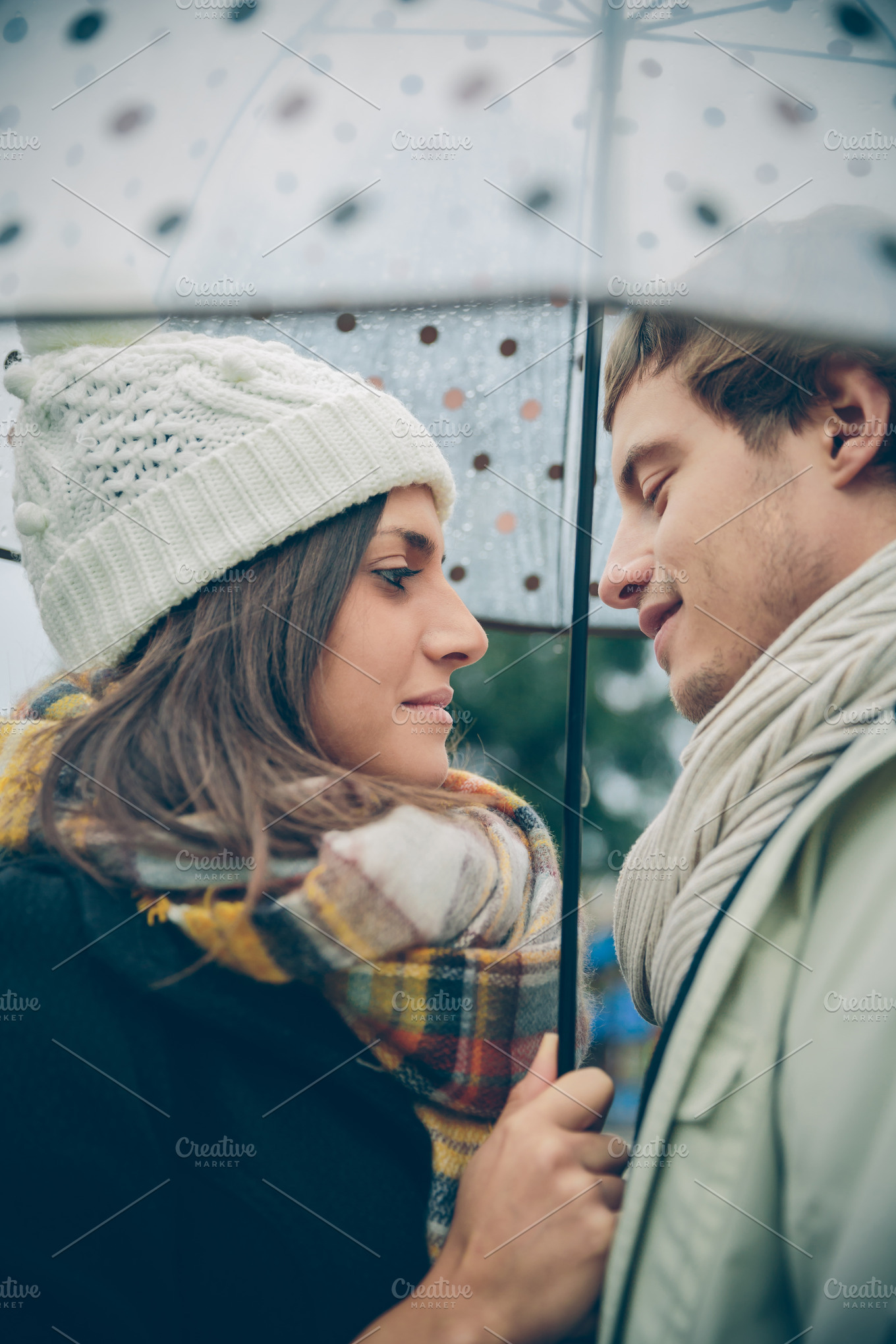 Young Couple Looking At Each Other Containing Couple Embrace And Love People Images