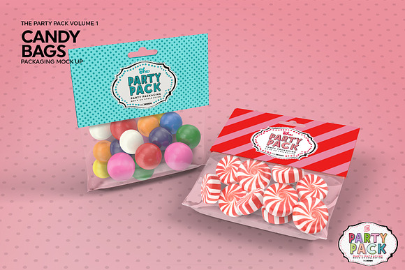 Download Candy Bag Packaging Mockup Creative Photoshop Templates Creative Market