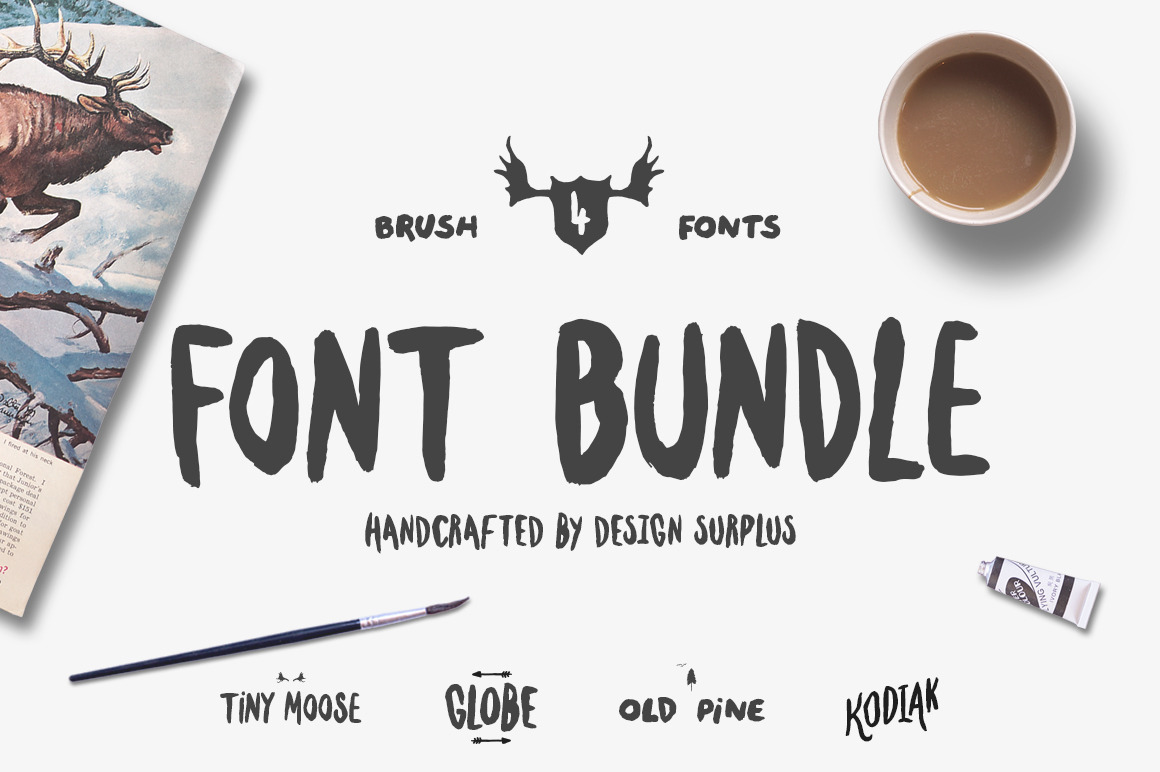 Brush Font Bundle (50% OFF) | Sans Serif Fonts ~ Creative Market