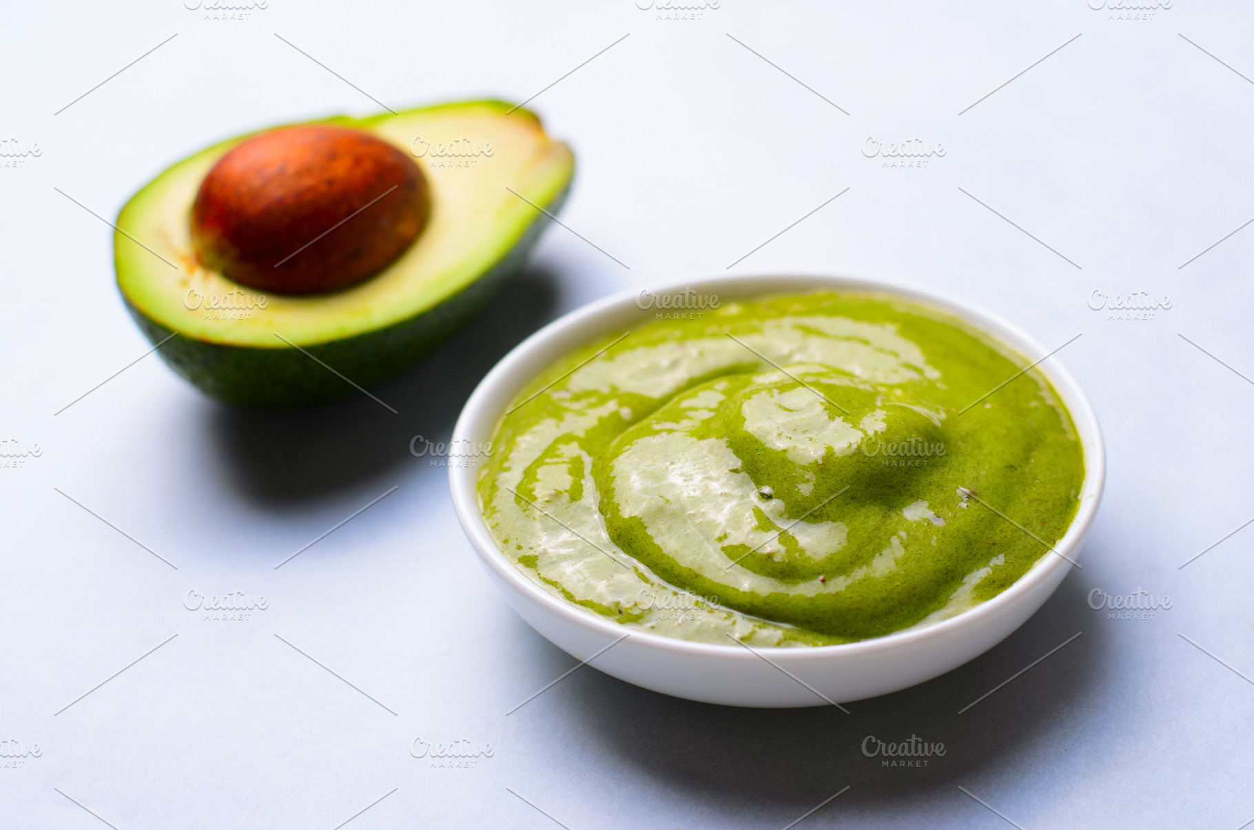 Natural Hair Mask Homemade Avocado Featuring Mask Hair And Avocado High Quality Beauty Fashion Stock Photos Creative Market