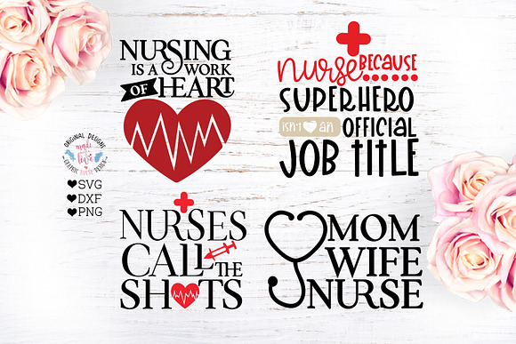 Download Nurse Svg Nursing Quotes Bundle Pre Designed Photoshop Graphics Creative Market