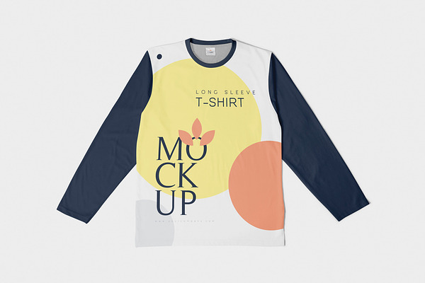 Long Sleeve T-Shirt Mockups | Branding Mockups