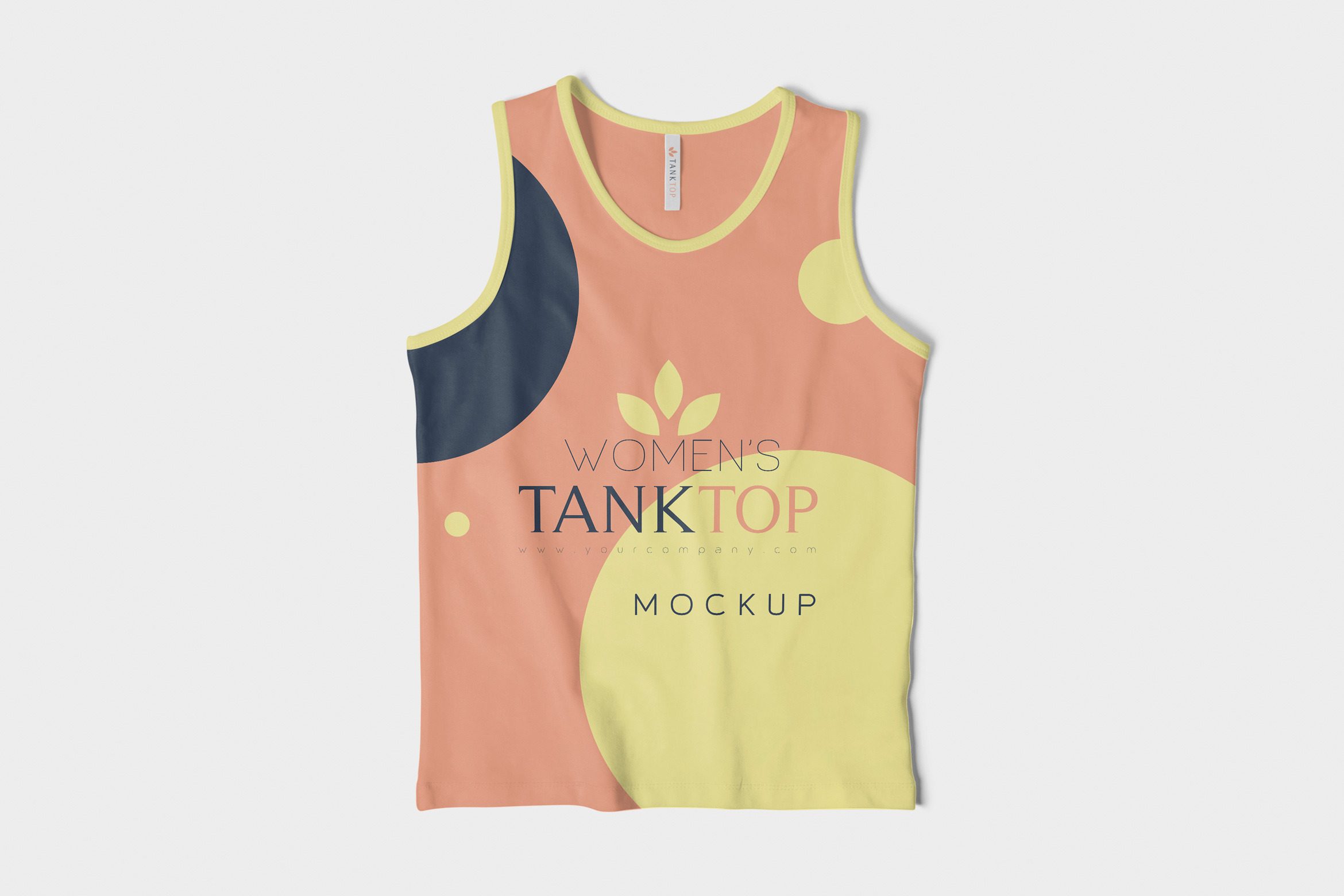 Download Women S Tank Top Mockups Creative Photoshop Templates Creative Market