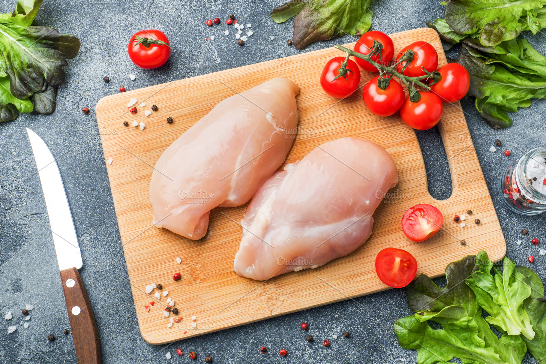 Raw chicken breast fillet | High-Quality Food Images ...