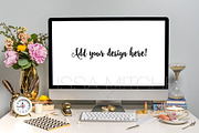 iMac Styled Desktop Mockup #18 | Mac Mockups ~ Creative Market