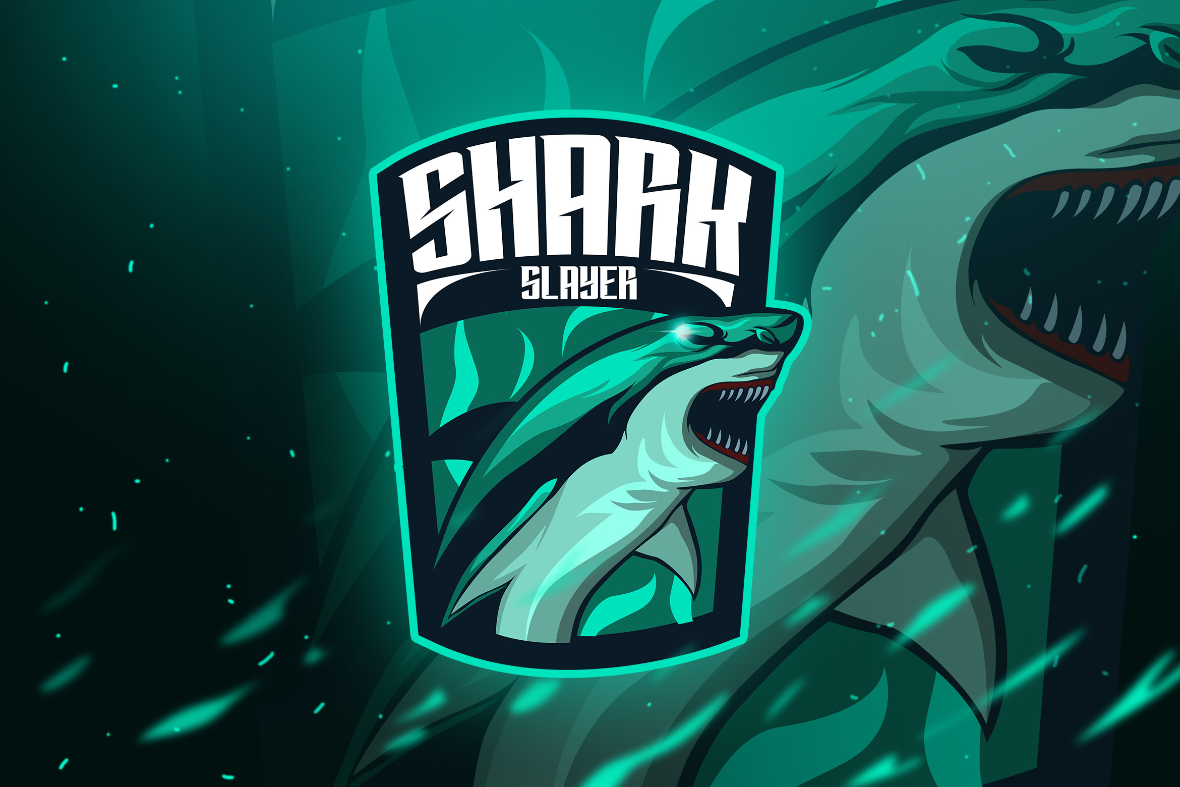 Shark - Mascot & Esport Logo | Creative Illustrator Templates