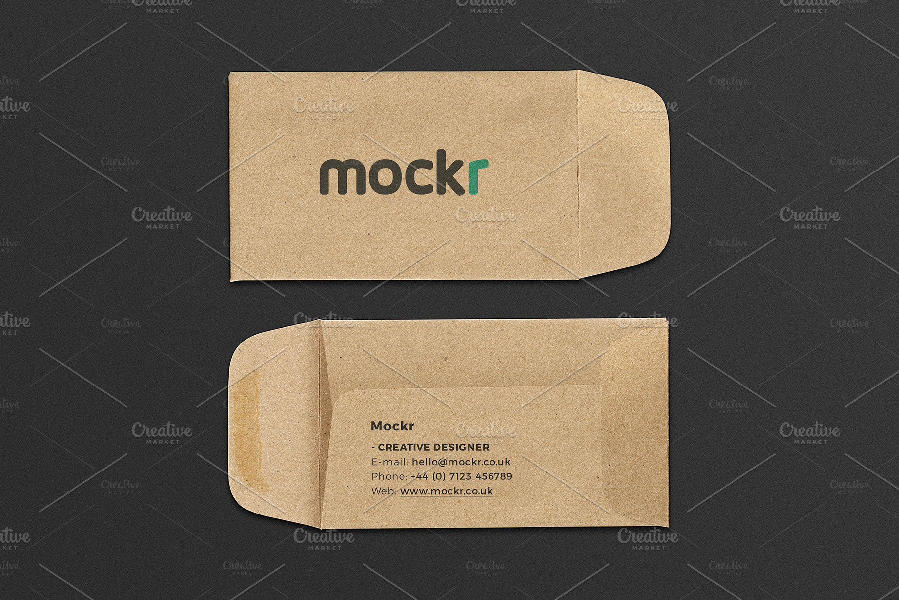 Download Envelope Business Card Mockup Psd Creative Photoshop Templates Creative Market