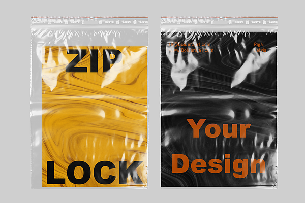 Download ZipLock Bag Mockup | Creative Photoshop Templates ~ Creative Market