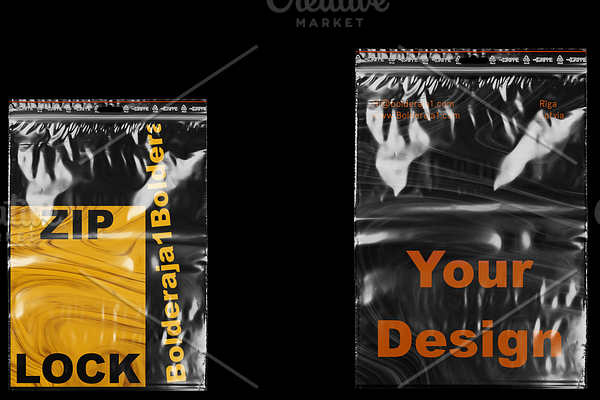 Download ZipLock Bag Mockup | Creative Photoshop Templates ~ Creative Market