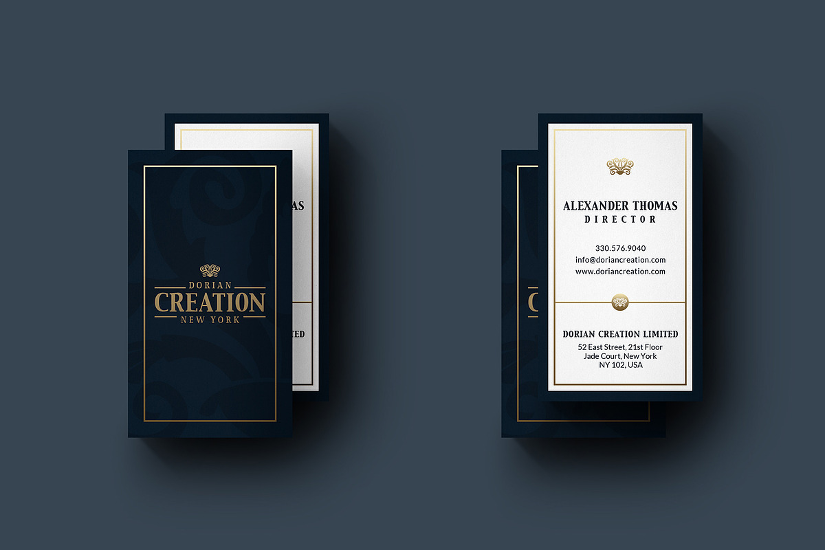 Executive Business Card | Creative Photoshop Templates ~ Creative Market