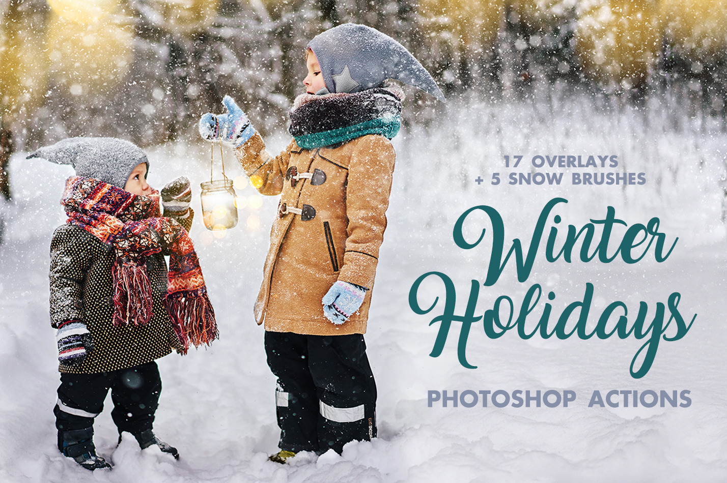 Winter Holidays Photoshop Actions | Plug-ins ~ Creative Market