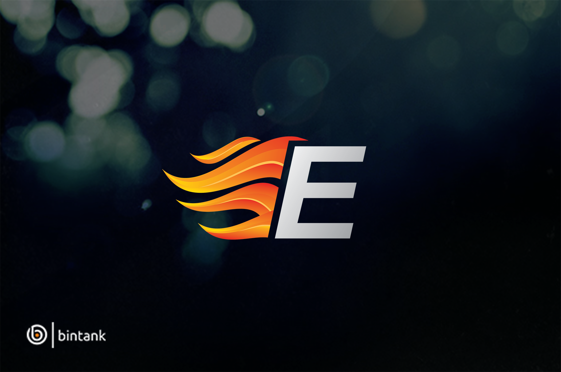 E Letter - Hot Fire Logo | Branding & Logo Templates ~ Creative Market