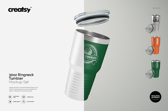 Ringneck Tumbler Mockup Printify 20 Oz. Ringneck Mockup Garden Ringneck  Tumbler Mockup Travel Tumbler Mockup Coffee Tumbler 