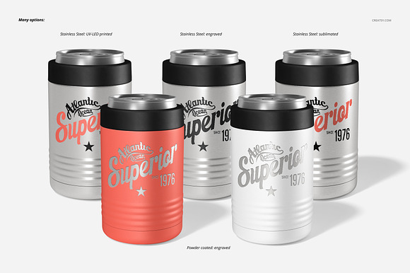 Download Beverage Can Holder Cooler Mockup Pre Designed Photoshop Graphics Creative Market